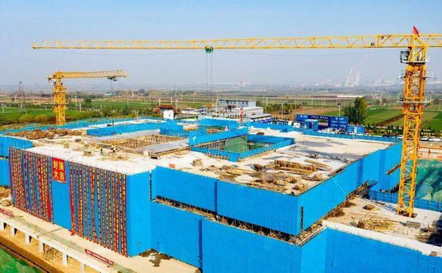 陶寺遺址博物館設(shè)計占地74.7畝，主體工程封頂