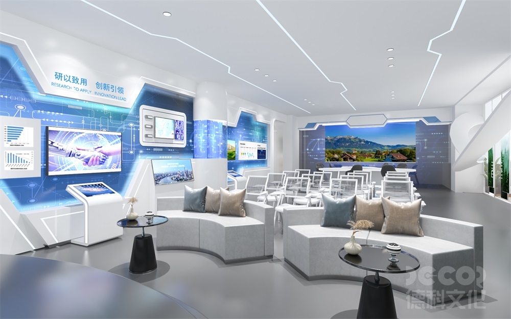 高校實驗室展廳設(shè)計如何合理利用展廳的空間？